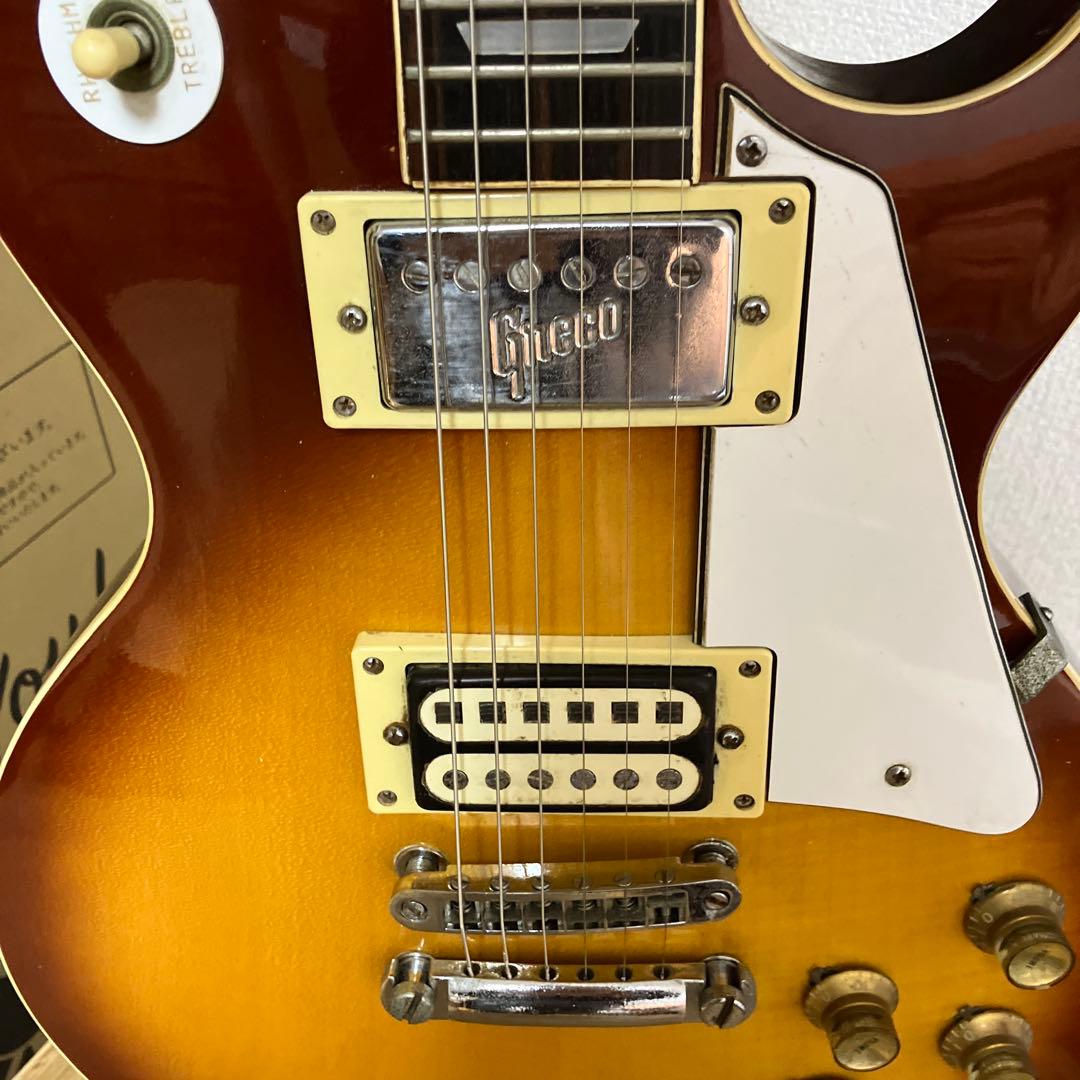 ジャパンビンテージ グレコ グネコ レスポール カスタム 音出OK 劇鳴 中古品