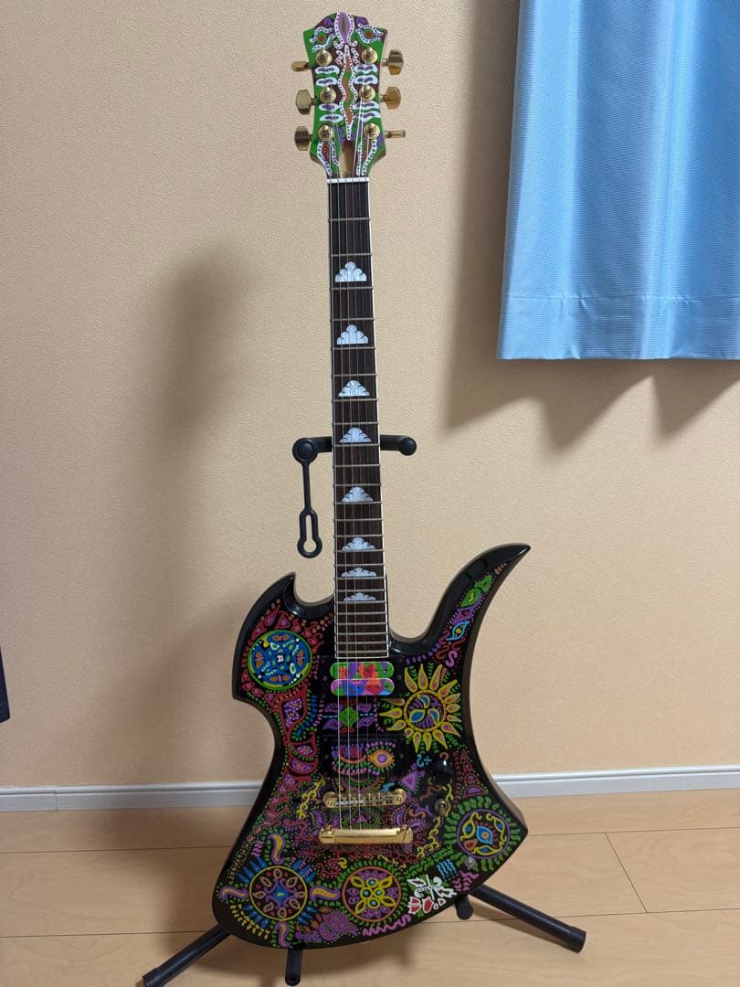 hideモデル　サイケ　モッキンバード　エレキギター　MG-120X