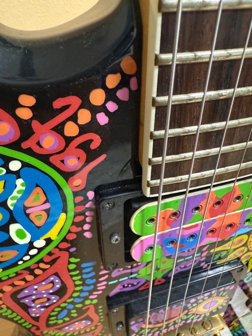 hideモデル　サイケ　モッキンバード　エレキギター　MG-120X