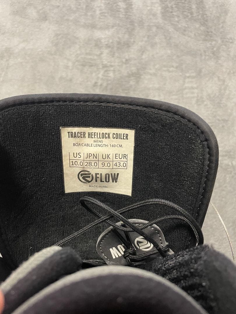★ FLOW TRACER スノーボードブーツ BOA ヒールロック 28cm