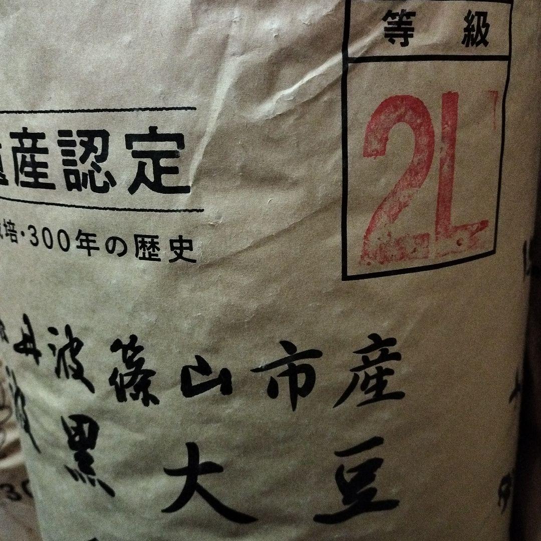 丹波篠山農協産 2L黒豆 10キロ 令和7年度新物