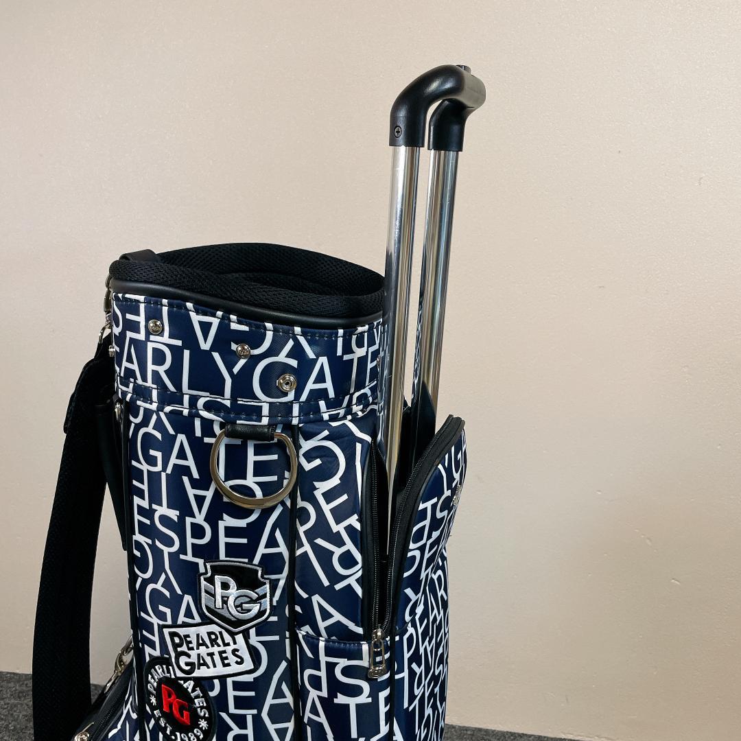 1回のみ使用　希少　美品　完売　パーリーゲイツ　キャスター付　キャディバッグ