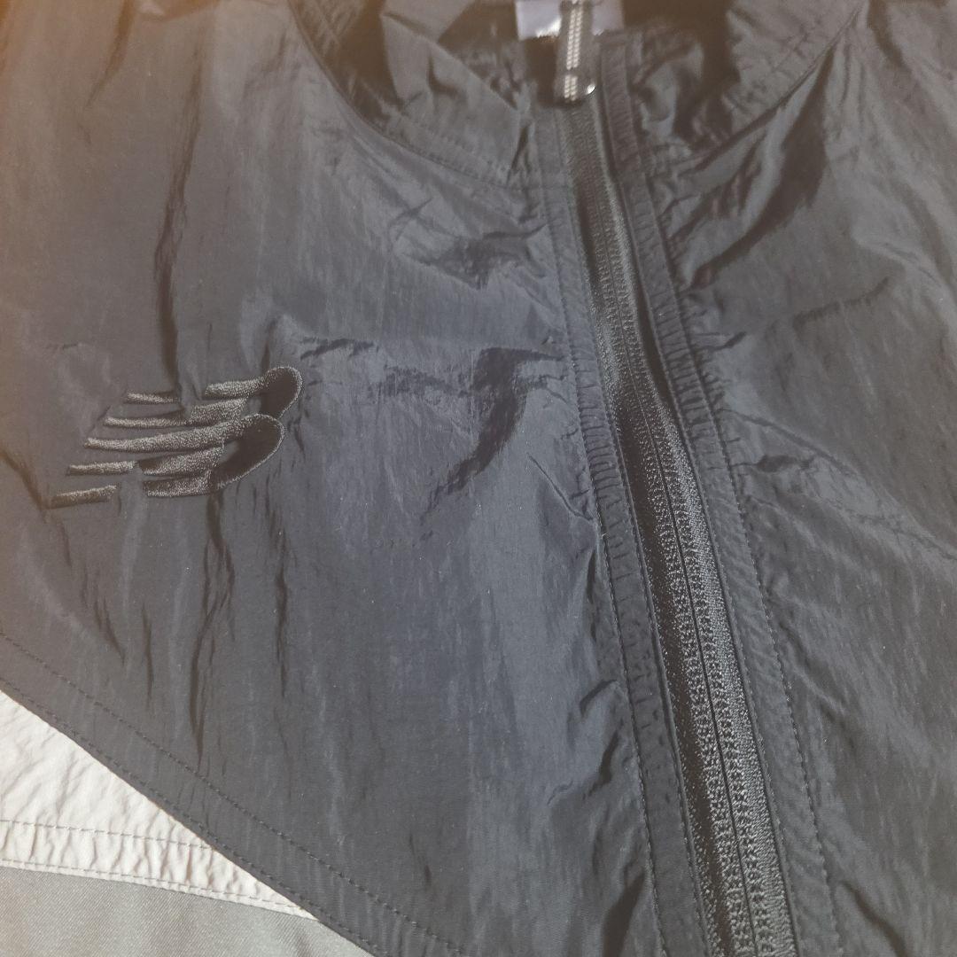 new balance black out ウインドジャケット上下セットアップ