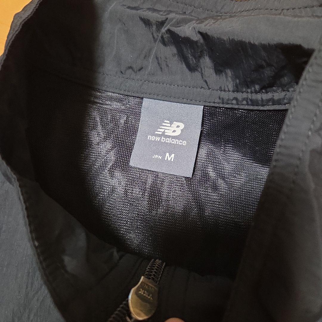 new balance black out ウインドジャケット上下セットアップ
