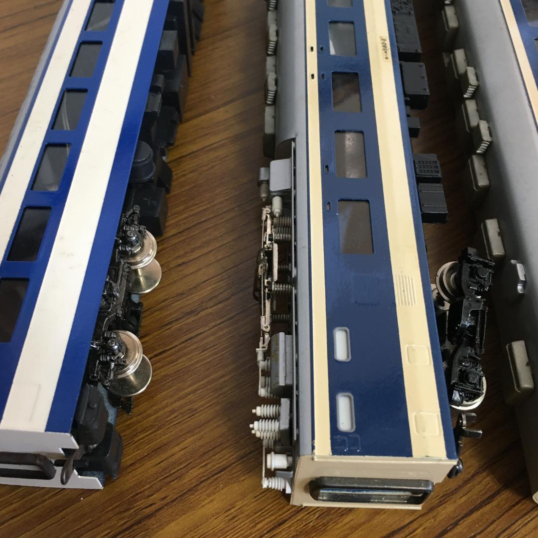 Y 長期保管 カツミ 鉄道模型 6本セット 581系 改造模型 寝台 食堂 S