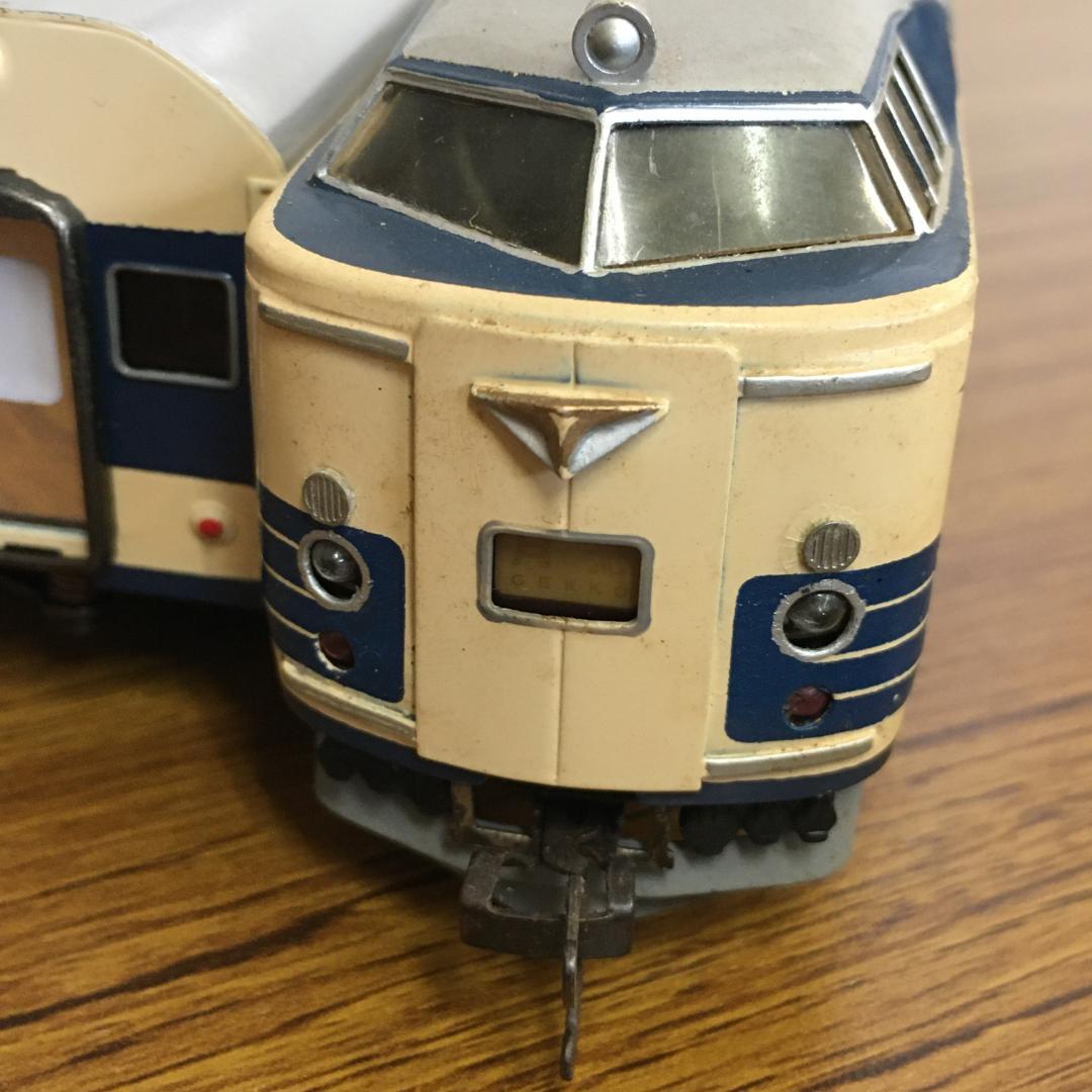 Y 長期保管 カツミ 鉄道模型 6本セット 581系 改造模型 寝台 食堂 S