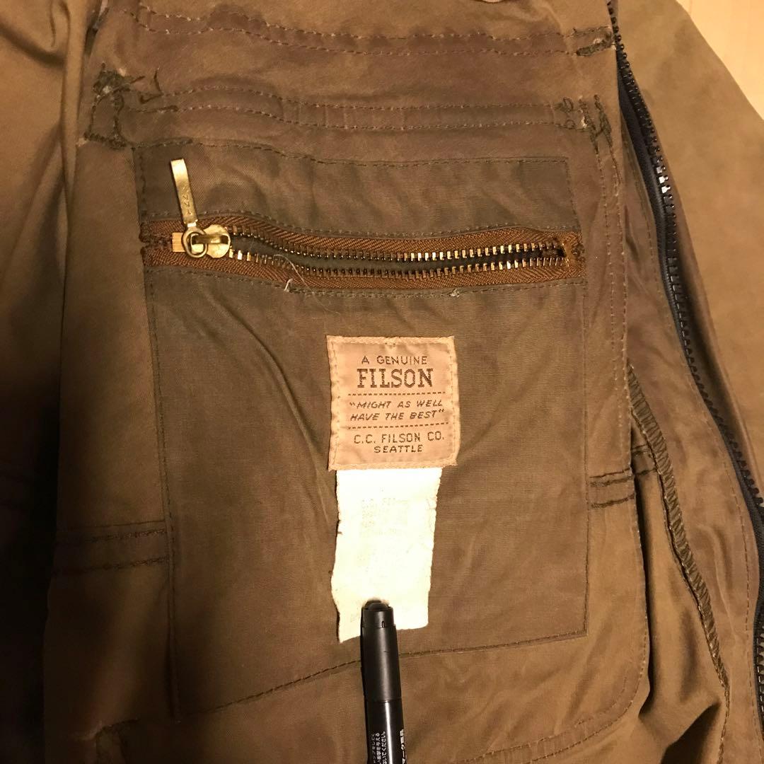 【希少】フィルソン　オイルド　フィッシング　ジャケット
