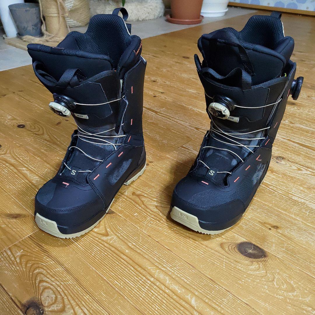 【23-24】salomon echo wide 27cm　スノーボード　ブーツ