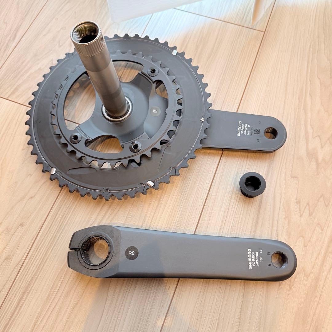 【新品未使用】シマノ アルテグラ FC-R8000 165mm 50-34T