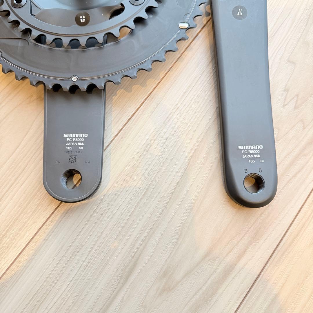 【新品未使用】シマノ アルテグラ FC-R8000 165mm 50-34T