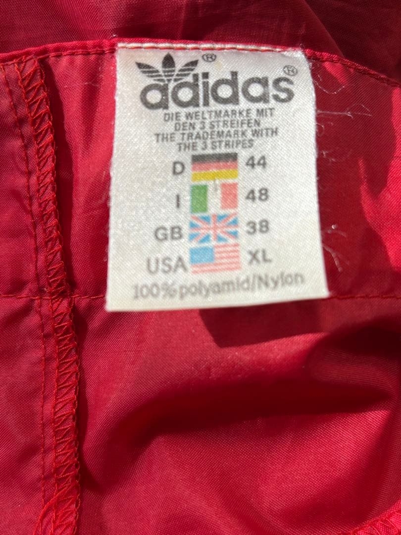 adidas アディダス ナイロンパンツ XL 70s-80s