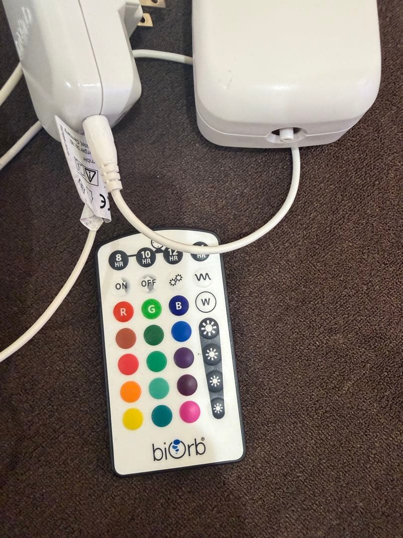 本日限定値下げ‼️biOrb 球形水槽 LEDライト付き 中古