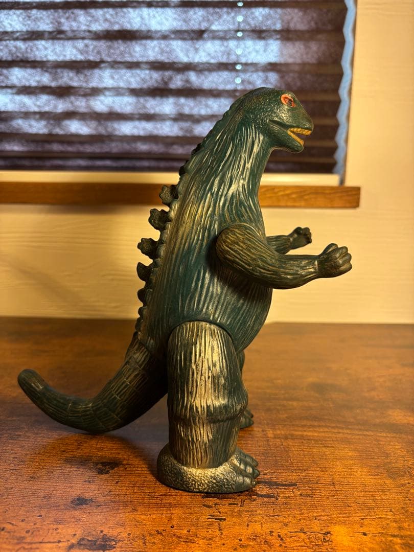 マルサン　ゴジラ　当時物　ソフビ　ブルマァク　スタンダード　東宝　怪獣　美品