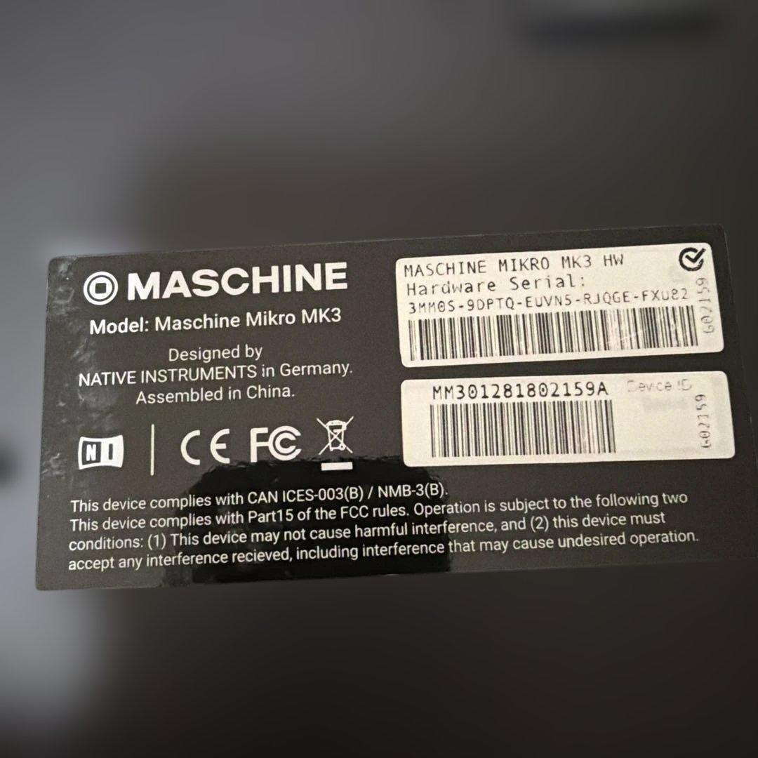 NIMaschine Mikro ＭK3 （本体のみ）