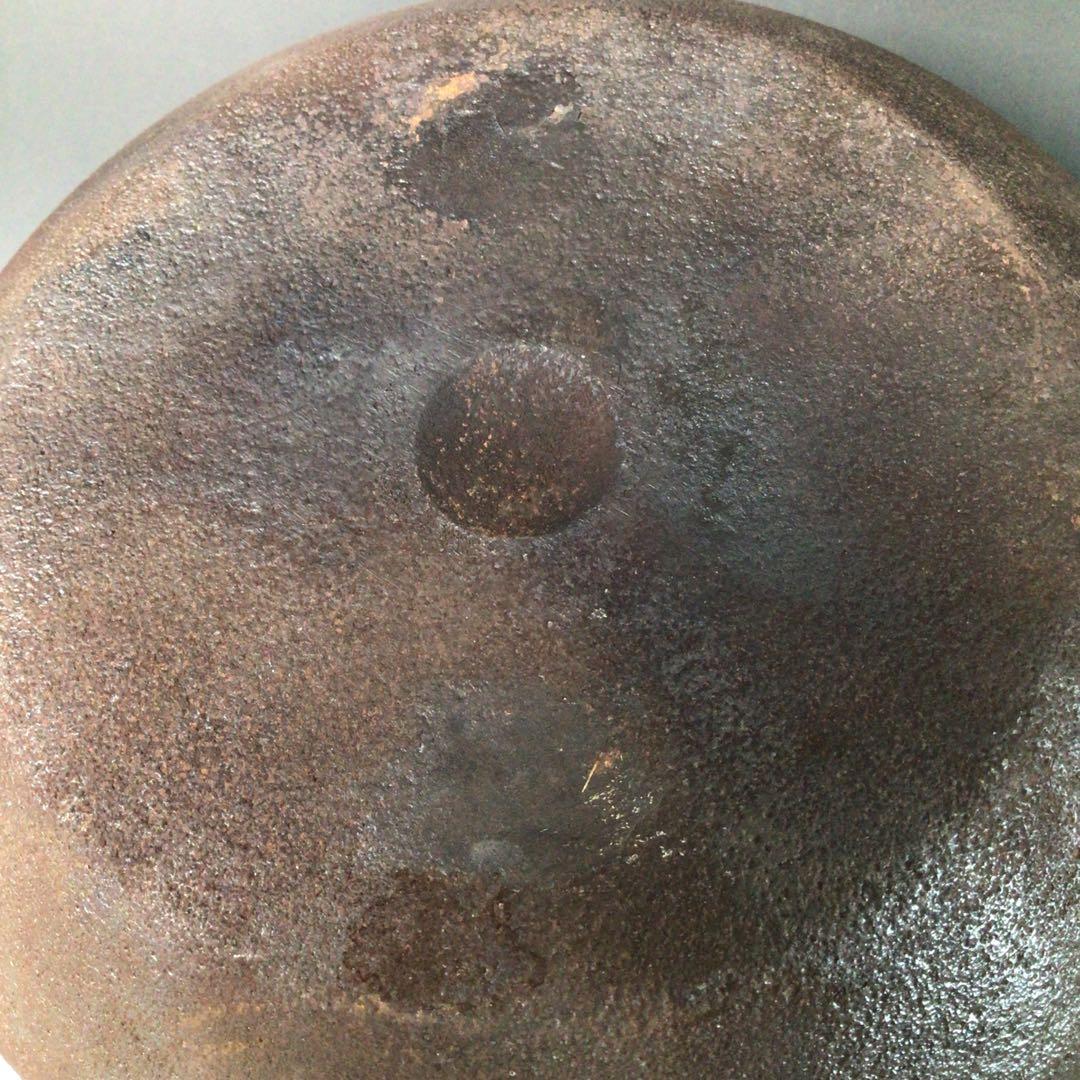 Ｒ９７２　茶釜　『釜師　金森紹栄造』『竹紋』『肩衝釜』　共箱　茶道具