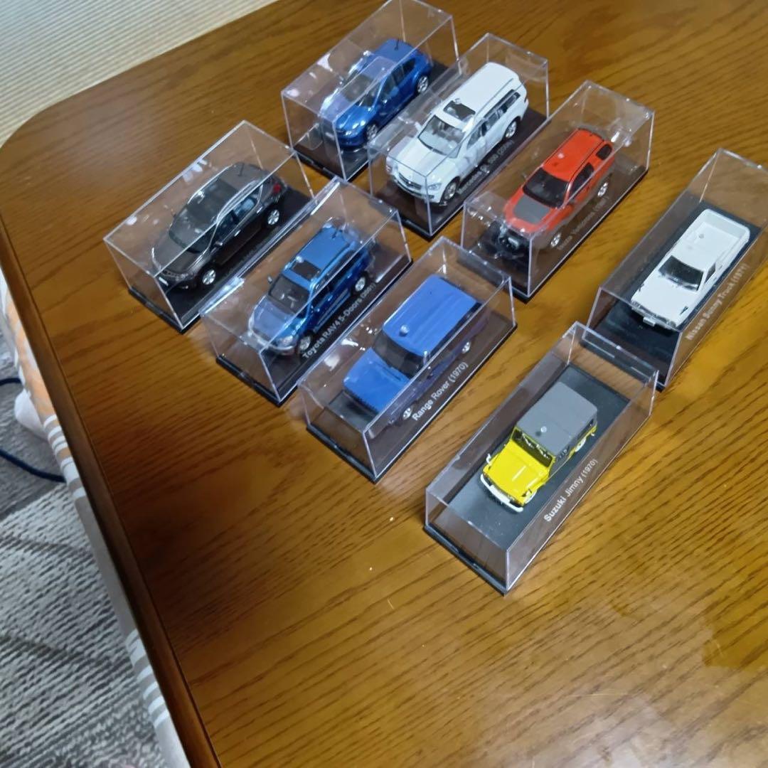 【8台セット】国産名車コレクション　1/43 サニートラック　ジムニー　他