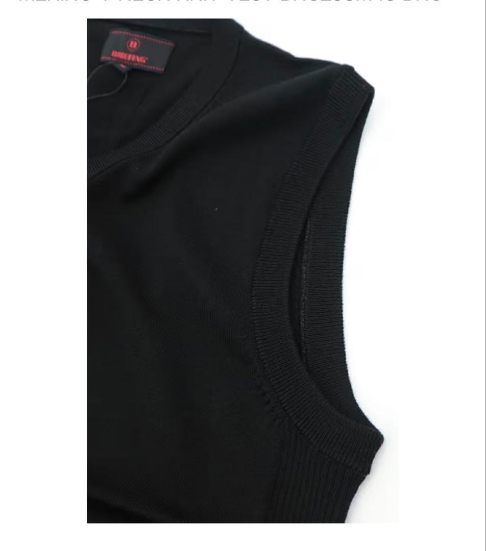 定価¥26,400／着用5回　メリノウール100％ Vネックベスト XL