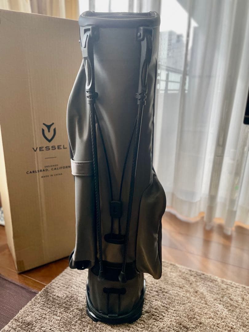 VESSELキャディバッグ　グレー