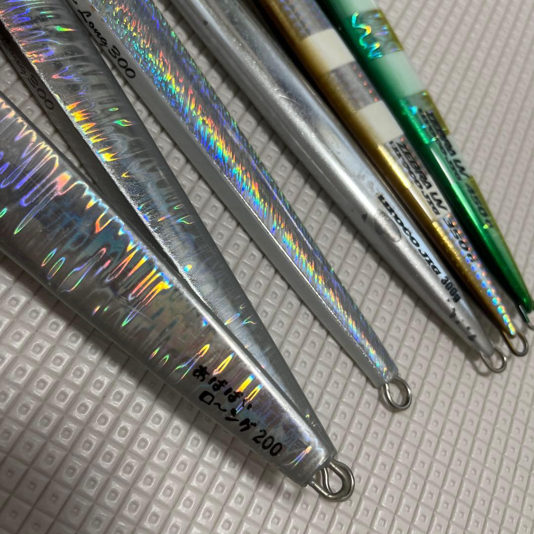 トンジギジグセット6点、ウロコジグ、タナジグ