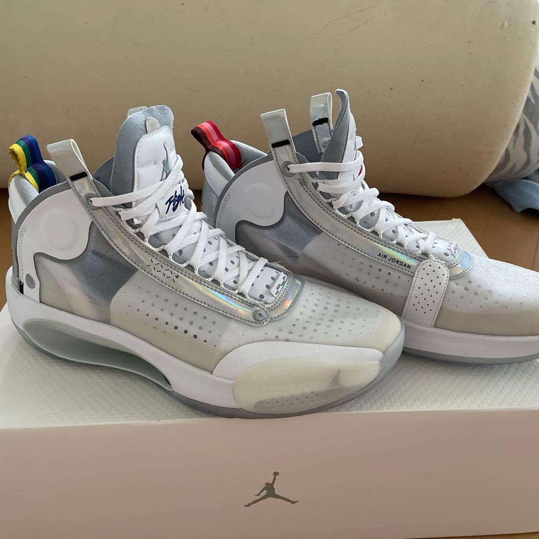 Air Jordan 34 ホワイト/グレー