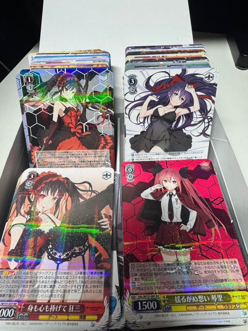 ミ*中様 ヴァイスシュヴァルツ　デートアライブ Vol.3　RR以下　4コンセッ