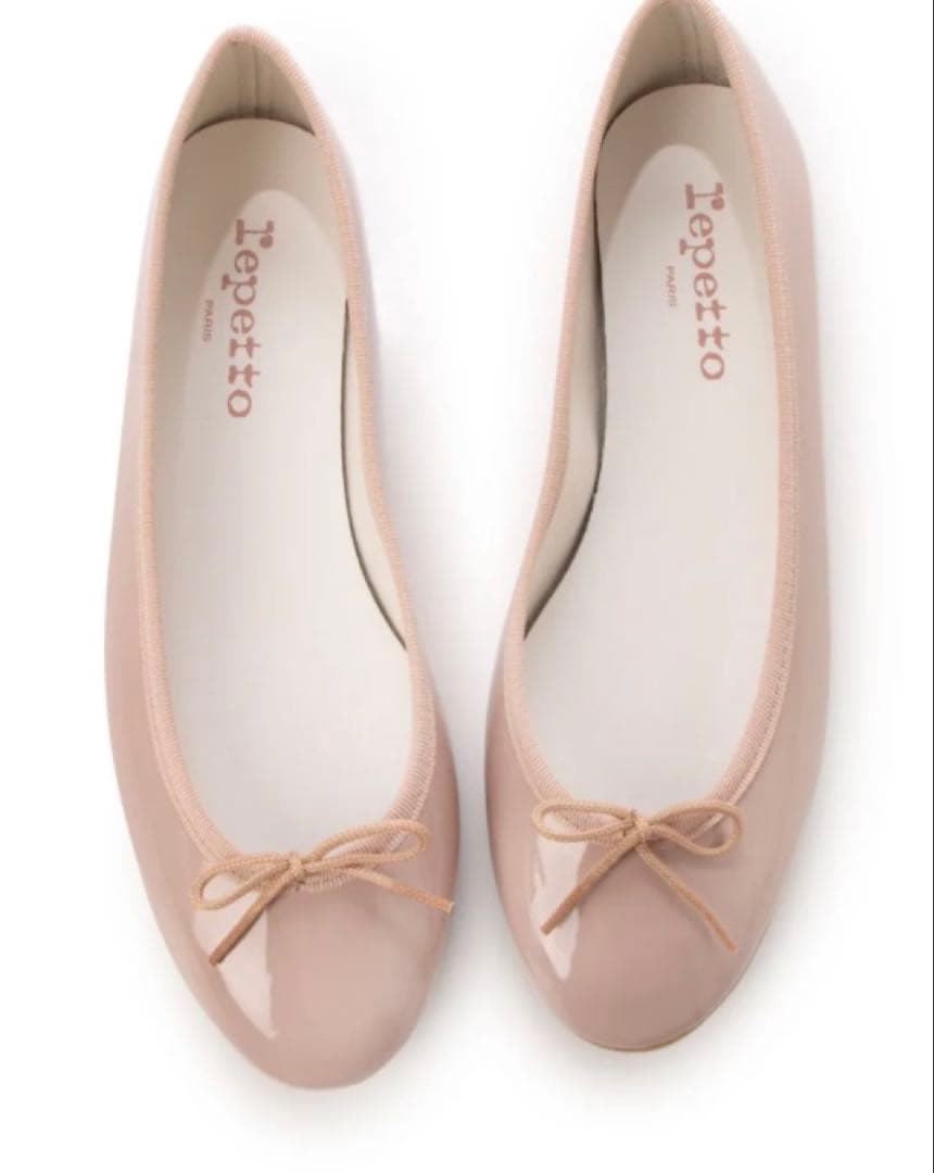 repetto レペット ピンクベージュ サイズ 37 24.0cm 値下げ