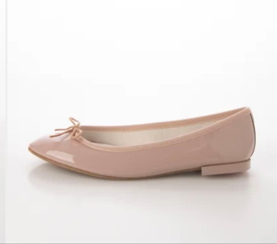 repetto レペット ピンクベージュ サイズ 37 24.0cm 値下げ