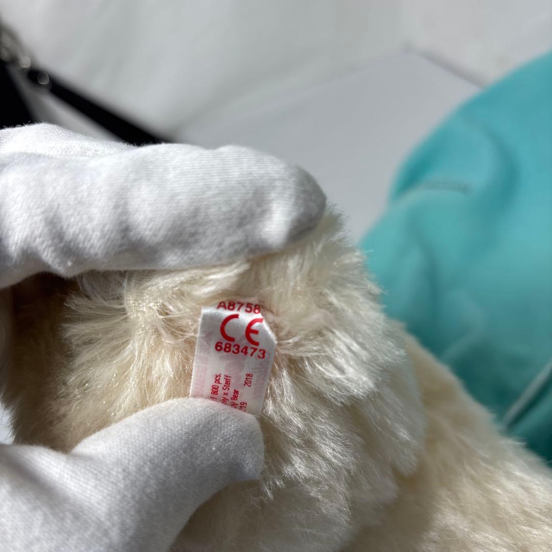 【未使用品】シュタイフ　ティファニー　2018限定　テディベア　クリスマス