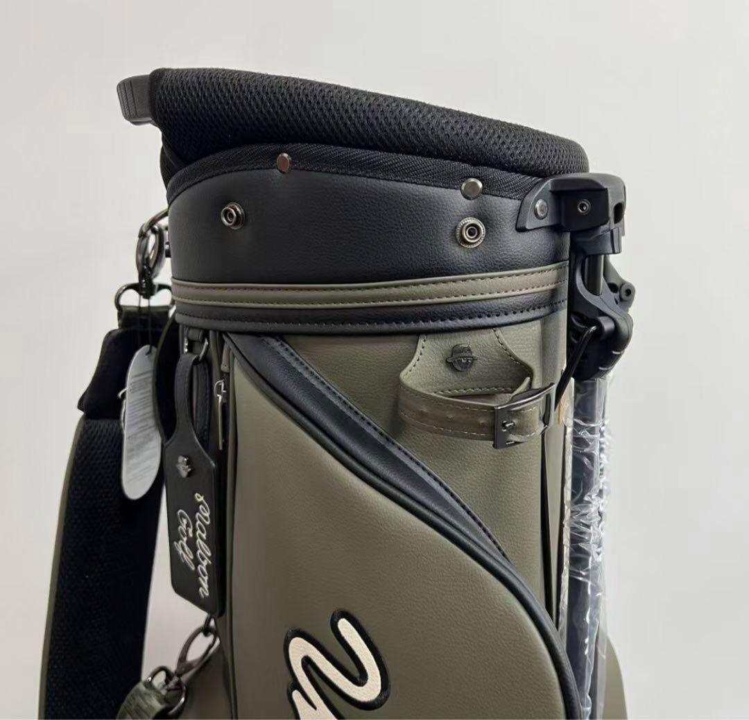 Malbon Golf マルボン ゴルフ キャディバッグ ゴルフバッグ PU