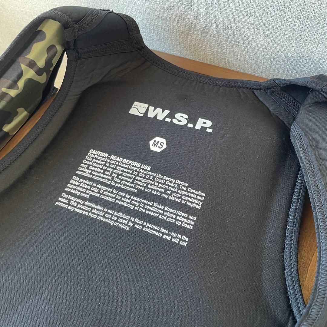 【JWBA認定品】W.S.Pライフジャケット フローティングベスト（サイズMS）