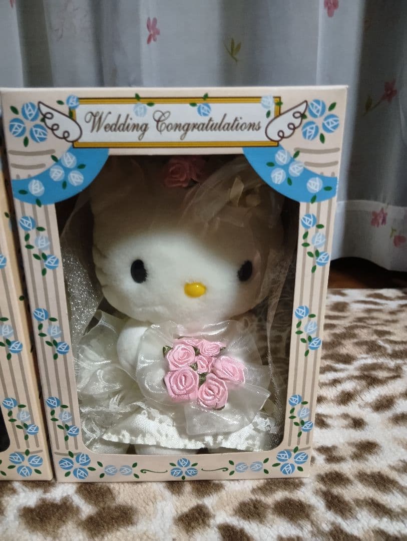 ハローキティダニエル箱入りウエディングドール非売品新品未使用