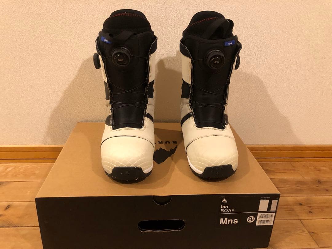 ★希少★ ホワイト Burton Ion Boa 26.5cm アイオン