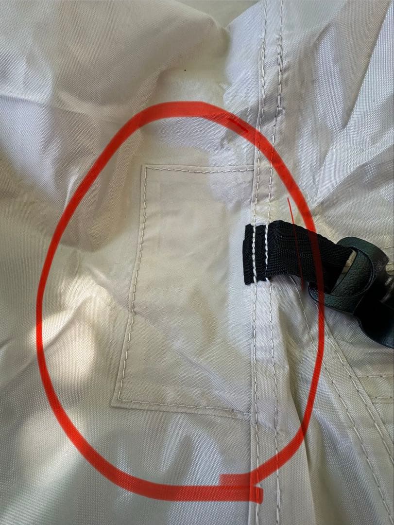 ★  peak ★ ランドロック　アイボリー　ブラウンポール　フルセット