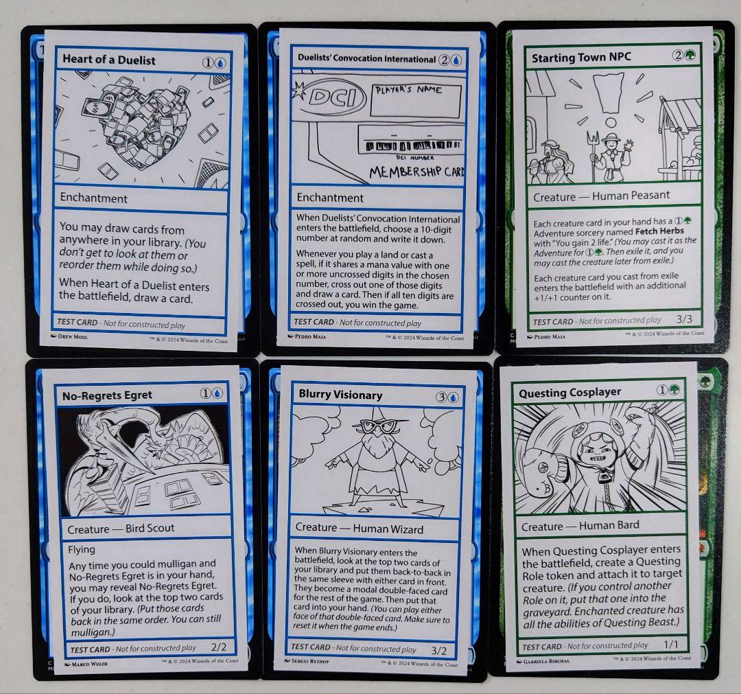 MTG ミステリーブースター2　テストカードまとめ売り24枚