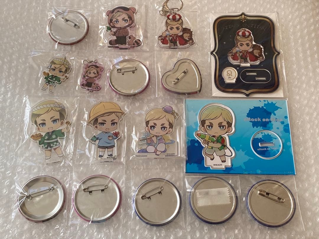 進撃の巨人　プリンセスカフェ　エルヴィン　セット