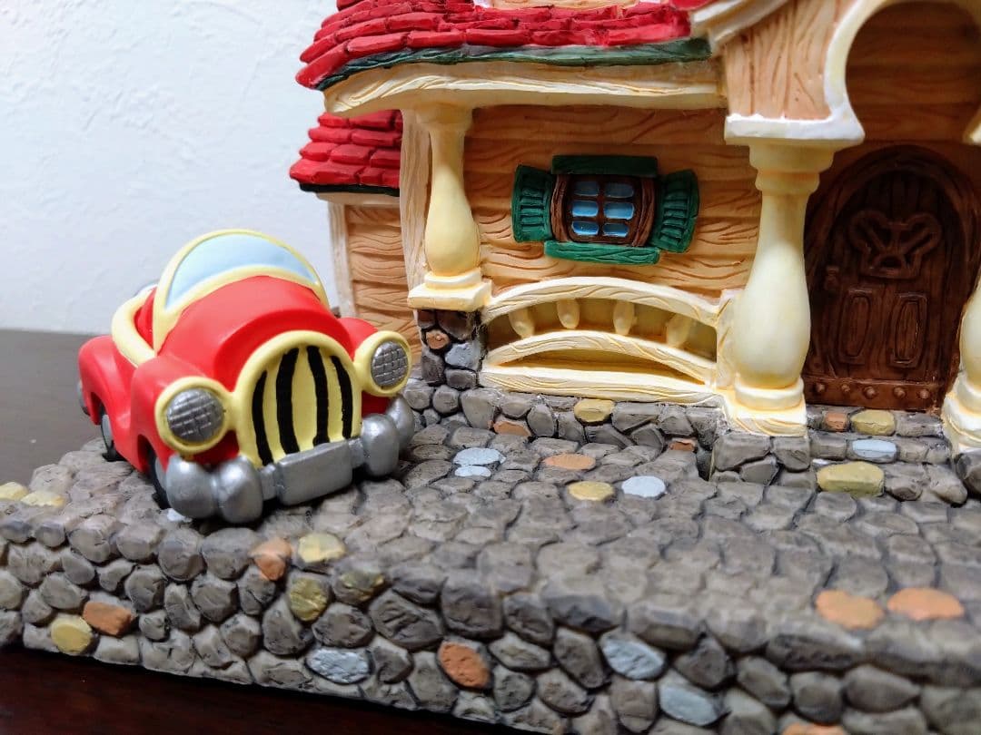 ★ディズニーストア限定400個★ミッキーの家オルゴールフィギュア付きペアウォッチ