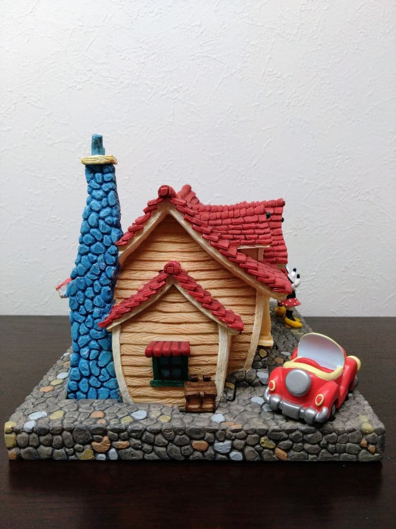 ★ディズニーストア限定400個★ミッキーの家オルゴールフィギュア付きペアウォッチ