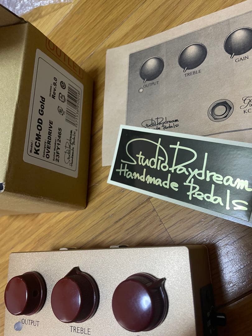 ほぼ新品！StudioDaydream KCM-OD V9.0 Goldギブソン