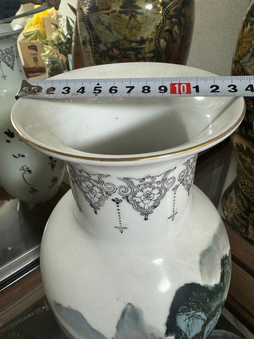 中国景徳鎮/古美術/花瓶/壺/陶器/中国/陶磁器