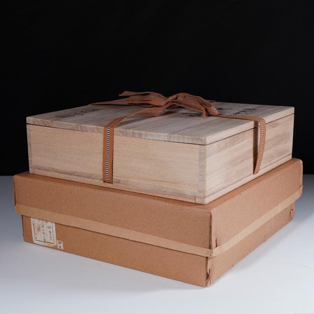中村宗悦　鵬雲斎好七宝盆　共箱　茶道具　干菓子器　裏千家