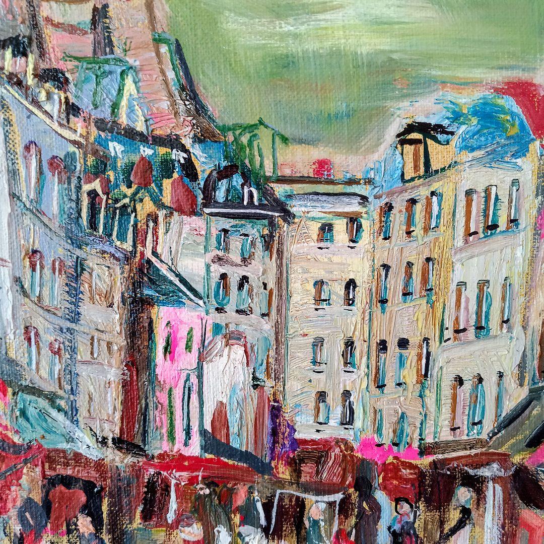 小澤勇寿郎　ムフタールの市場　豪華額装