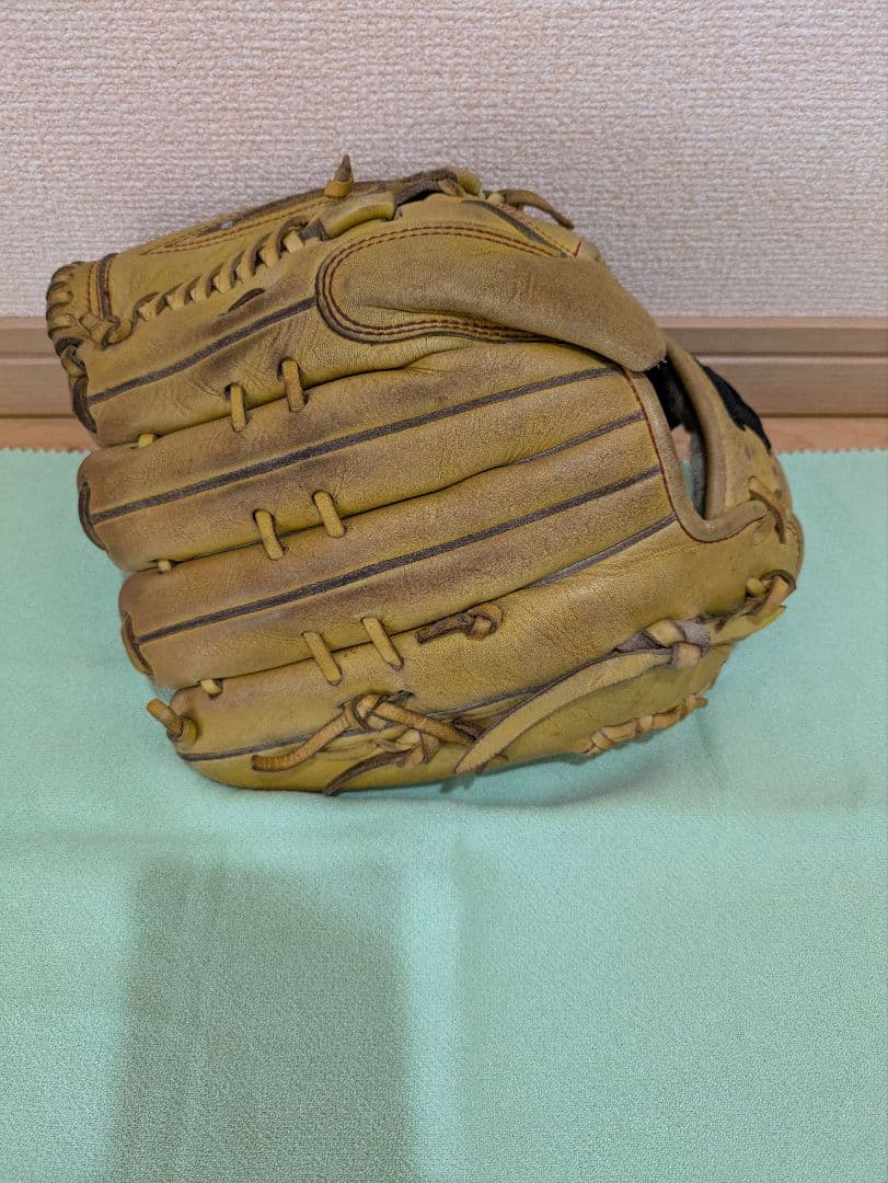 ハイゴールド 硬式グローブ イエロー