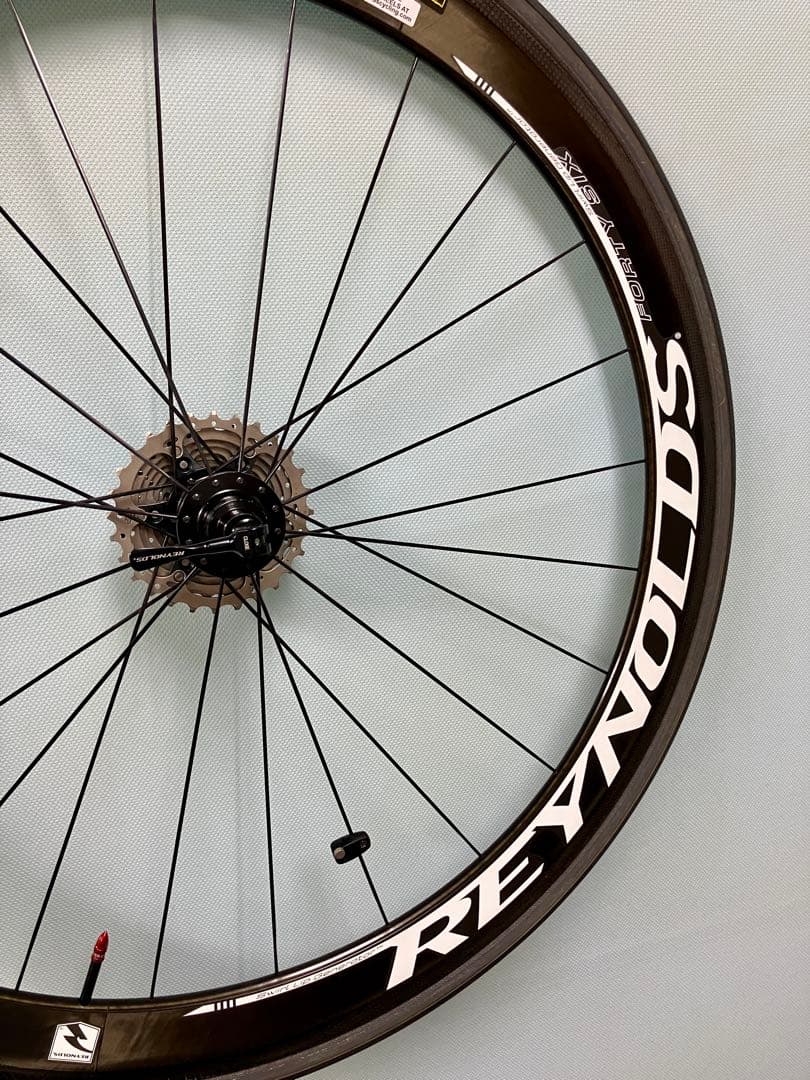 REYNOLDS 46超軽量カーボンホイール F&R チューブラー