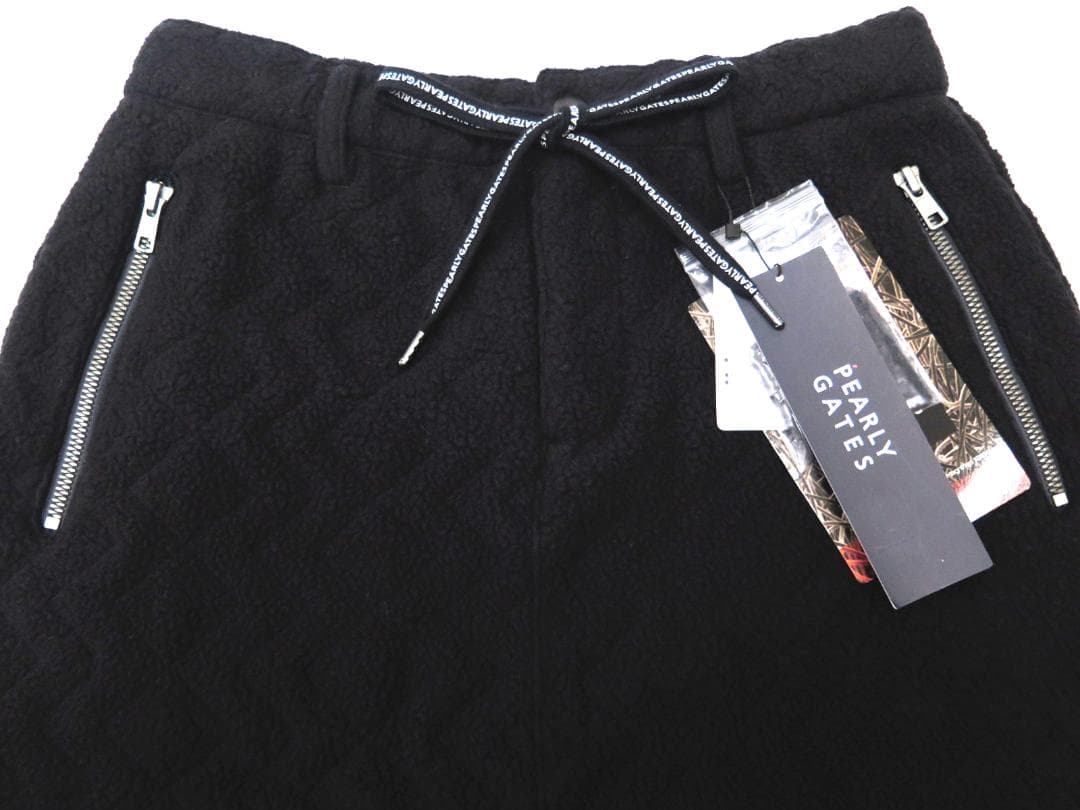 新品● パーリーゲイツ ●ポーラテック使用　キルトボア 3Dスカート　濃紺/M