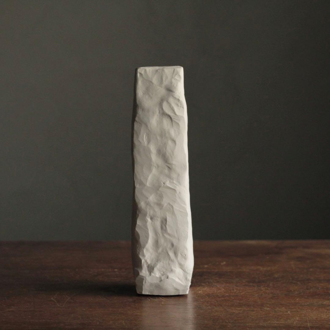 高い塔の家 No.2 石塑粘土 作品 立体sculpture 現代美術