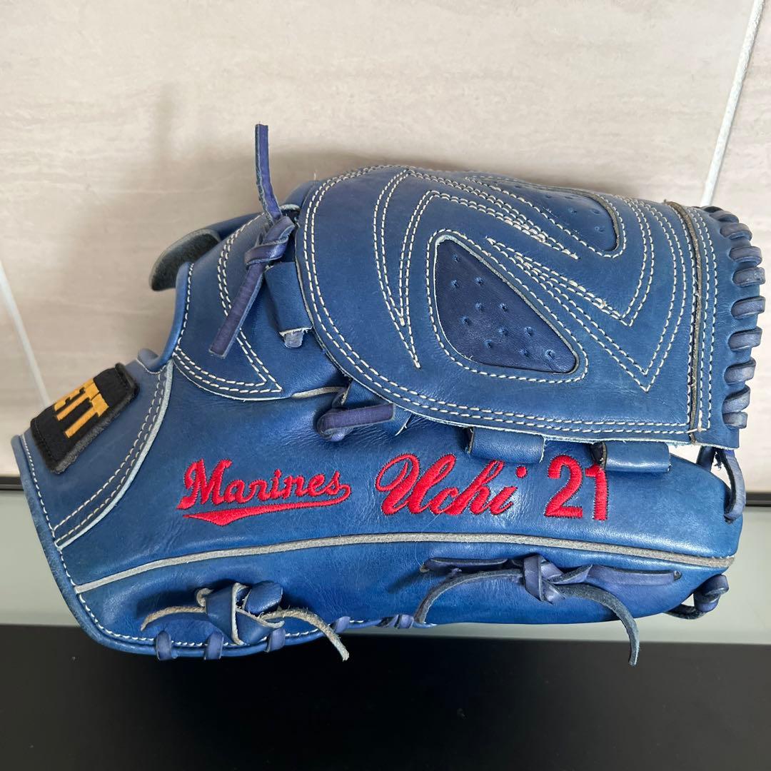 千葉ロッテマリーンズ　内竜也投手実使用品！￼ ZETT プロステイタス￼