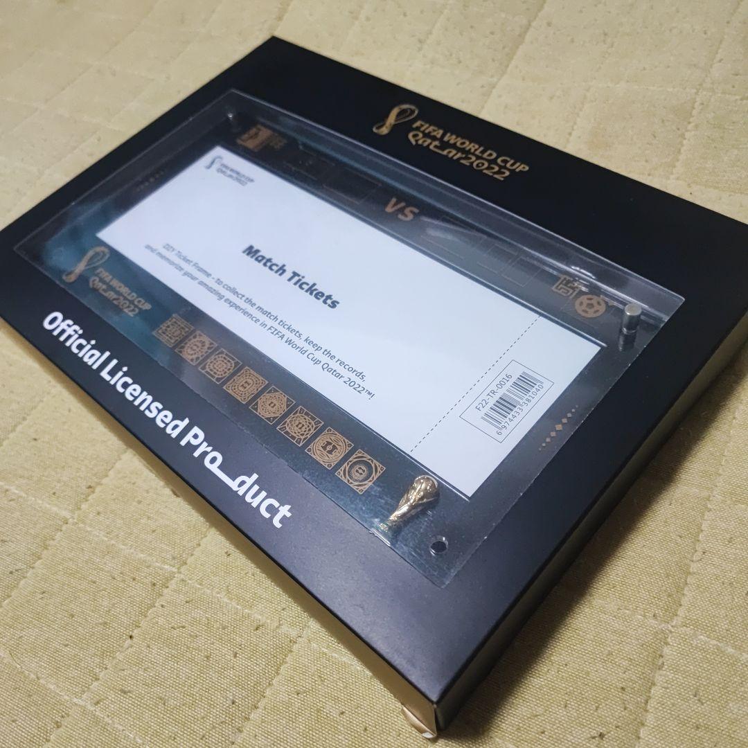 FIFA カタールワールドカップ チケットフレーム スタジアム限定販売