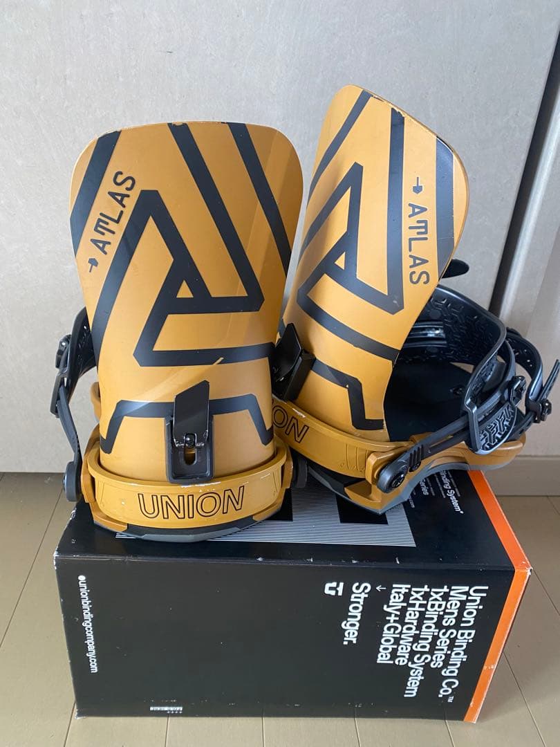 UNION ATLAS Mサイズ ユニオン アトラス スノーボード ビンディング