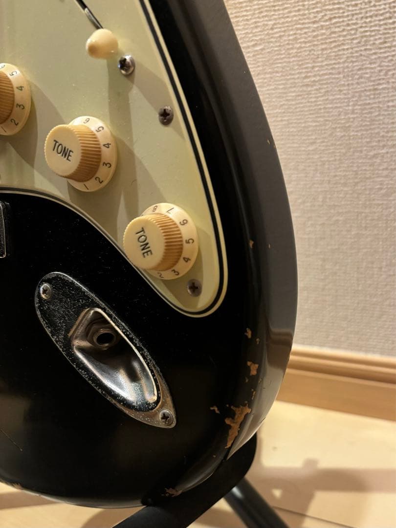 ギター momose MST1-STD/NJ BLK-Relic