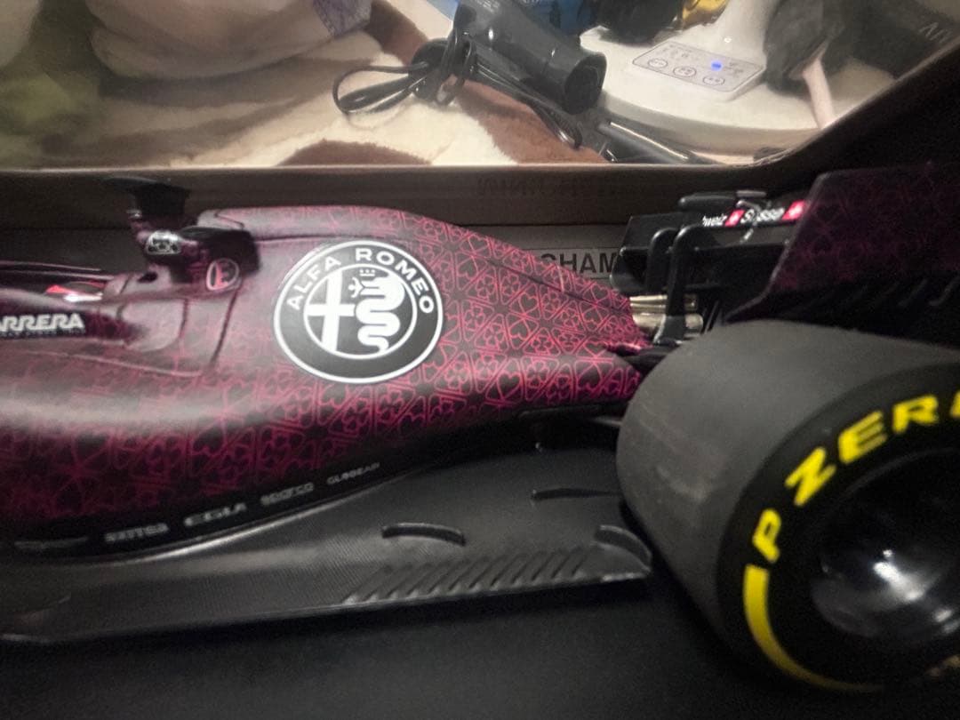 ミニチャンプス アルファロメオレーシング C38 ライコネン